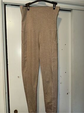 Offline by Aerie High-Waist Taupe Leggings with Pockets